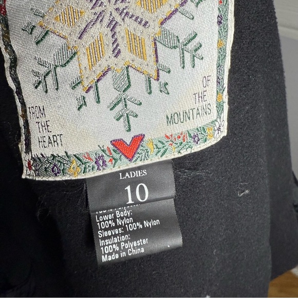 Obermeyer Ski Jacket Green 80s Retro Size 10 Vintage - Picture 8 of 13